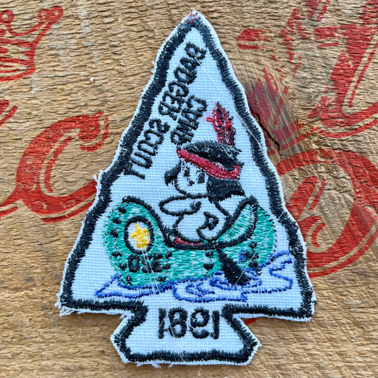 【USA vintage】Boy Scout Patch Badger scout camp