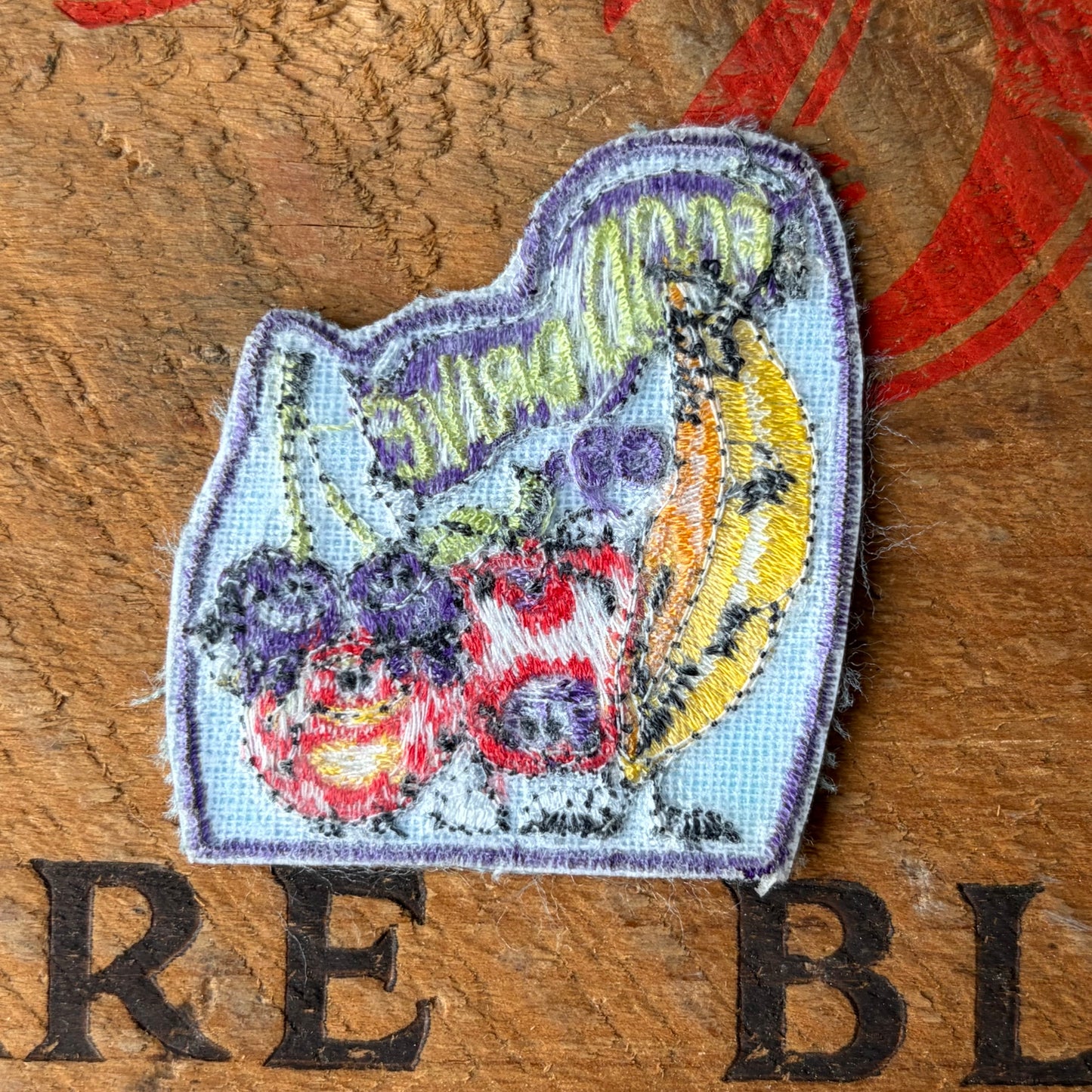 【USA vintage】Girl Scout Patch Food Drive