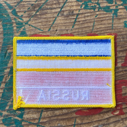 【USA vintage】ワッペン RUSSIA