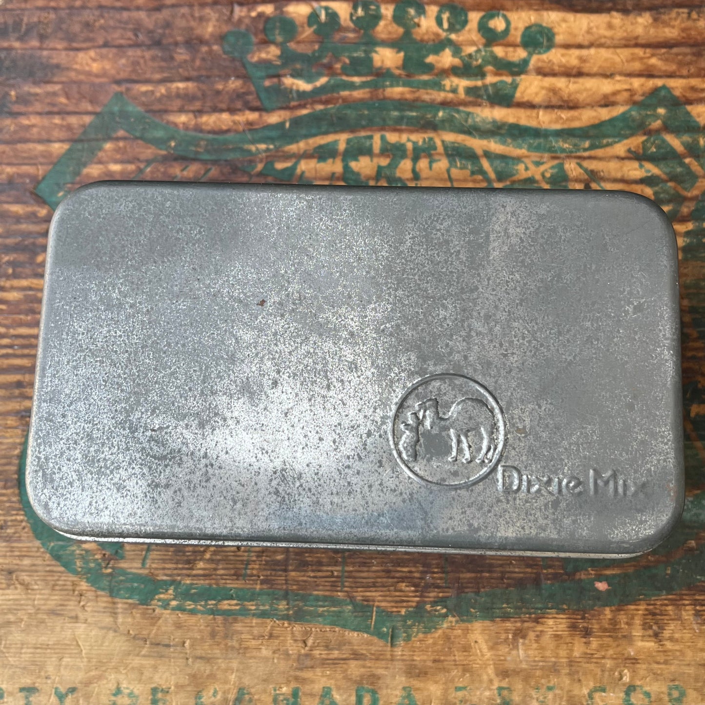 【USA vintage】CANCO DIXIE MIX Tin can