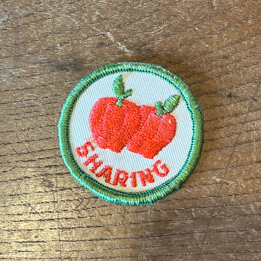 【USA vintage】SHARING ワッペン ガールスカウト