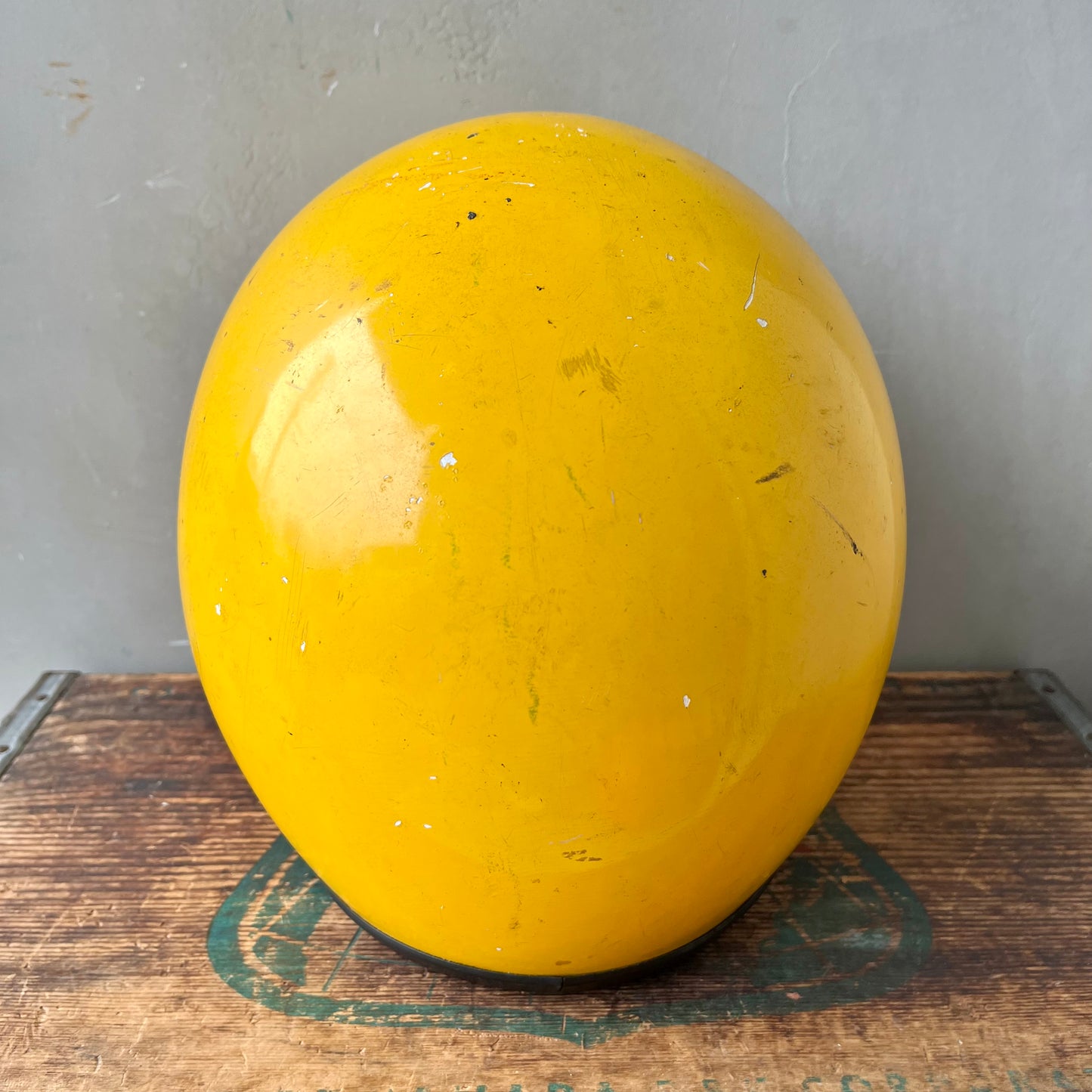 【USA vintage】Jet Helmet Yellow