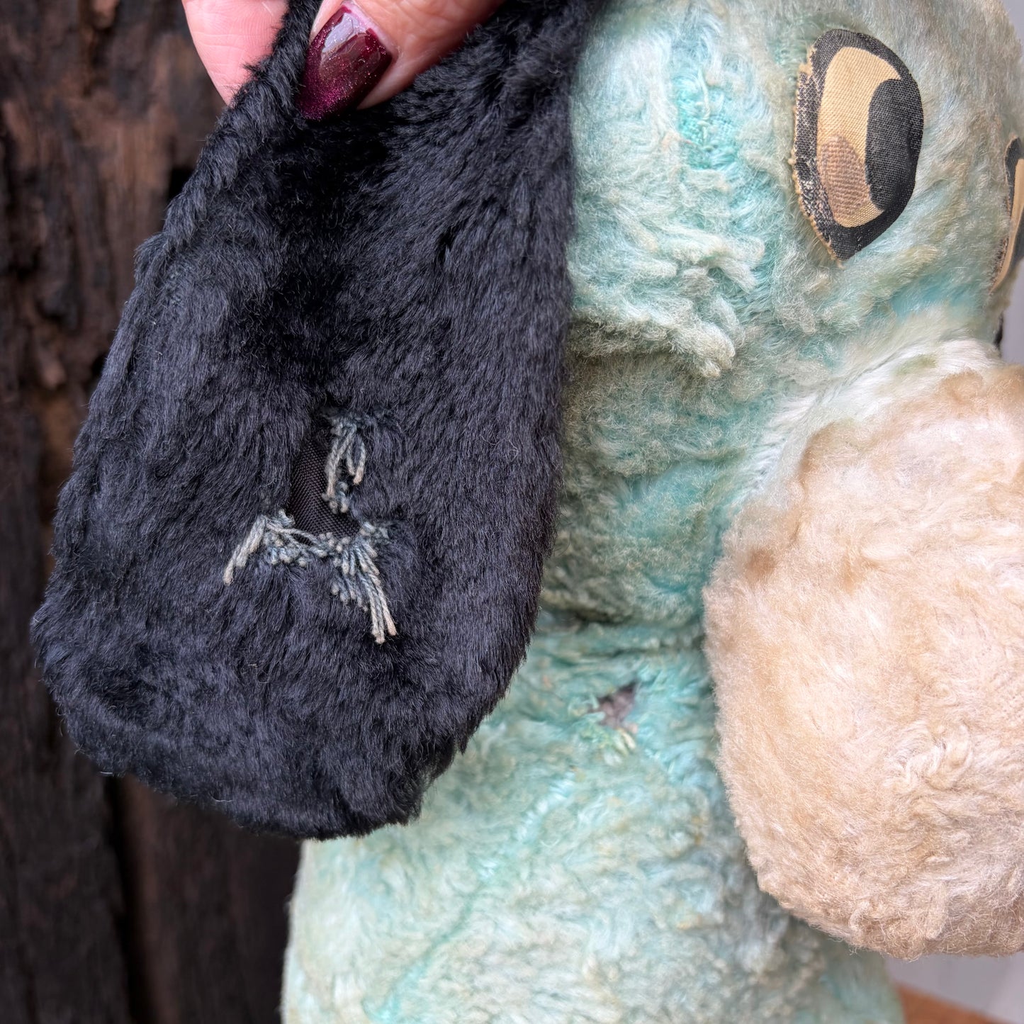 【USA vintage】Blue Dog Plush