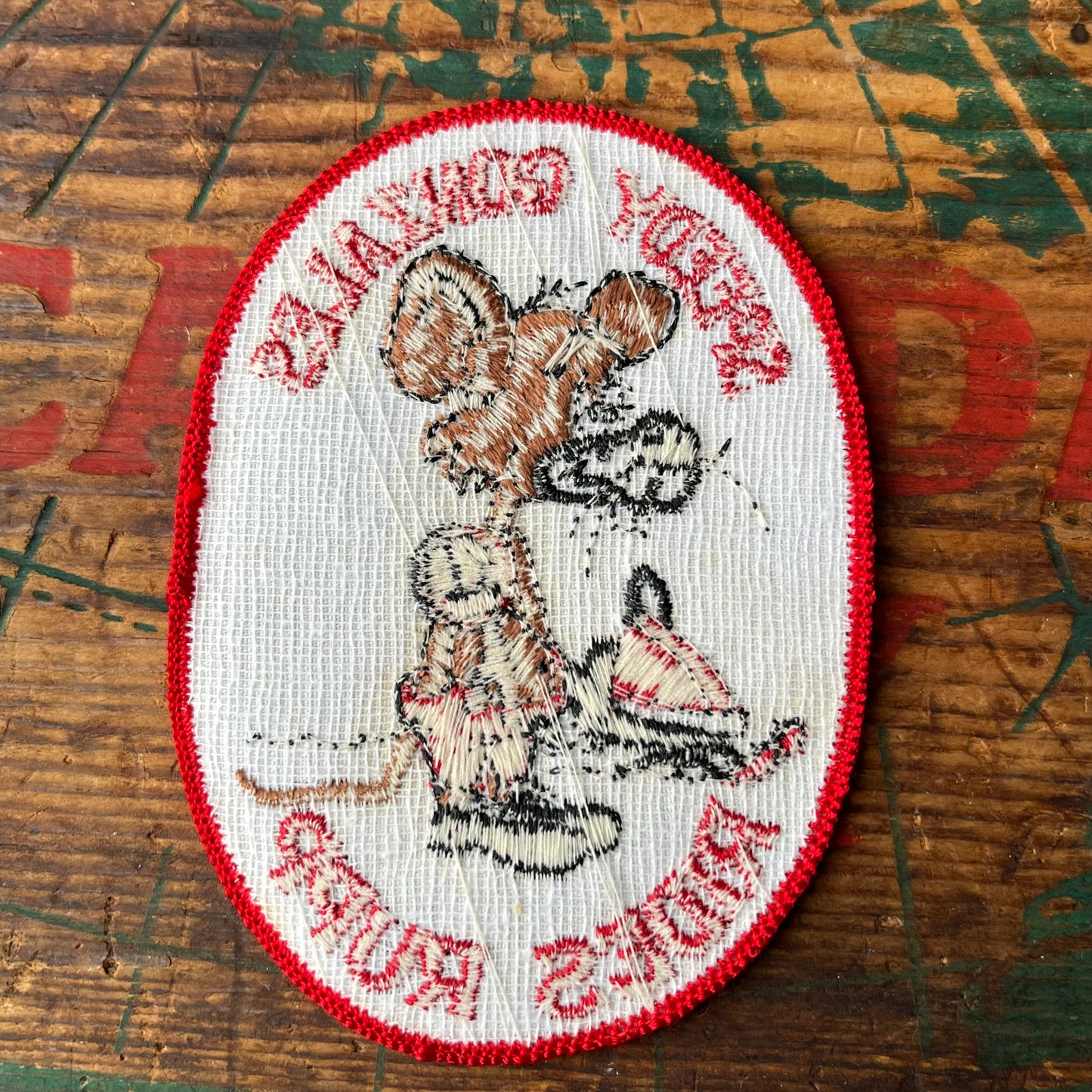 【USA vintage】 ワッペン SPEEDY GONZALES
RIDES SPRINT レッド