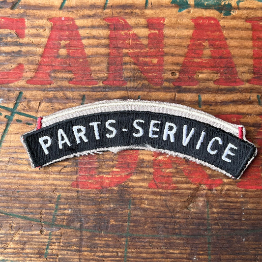 【USA vintage】ワッペン PARTS-SERVICE