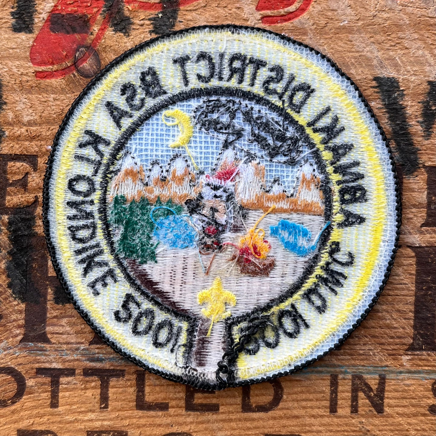 【USA vintage】Boy Scout Patch DWC ABNAKI