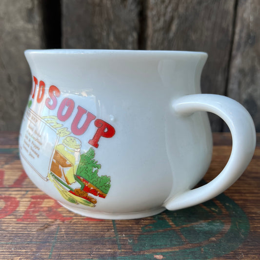 【USA vintage】TOMATO SOUP Recipe Mug