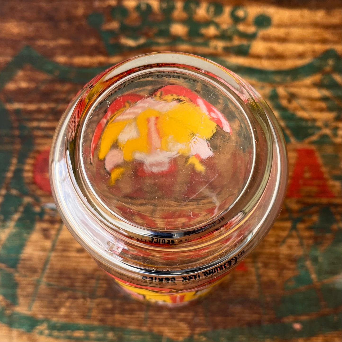 【USA vintage】70s Ronald McDonald Glass