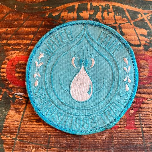 【USA vintage】ワッペン WATER FAIR SPANISH TRAILS 1983
