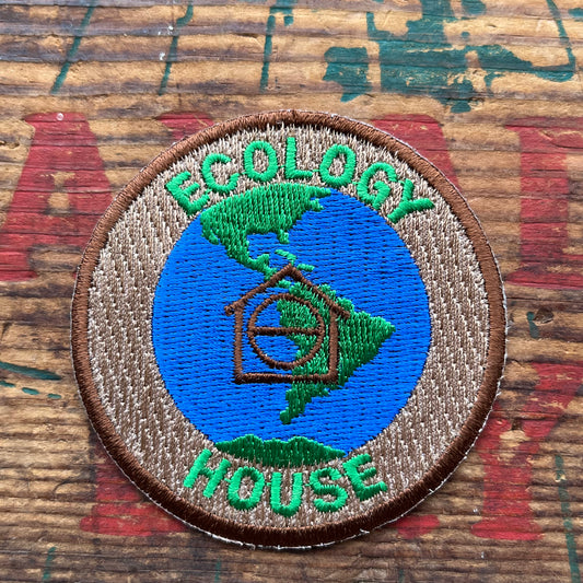 【USA vintage】ワッペン ECOLOGY HOUSE