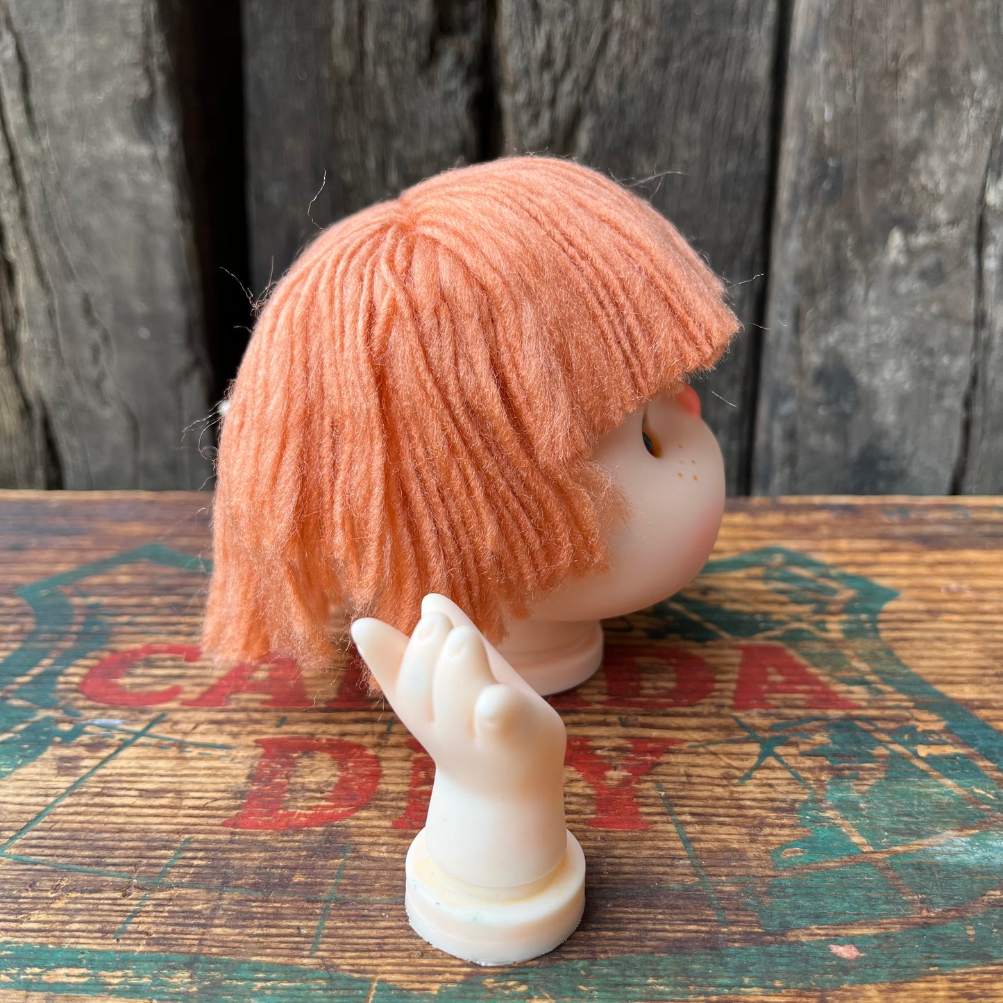 【USA vintage】Doll head Girl