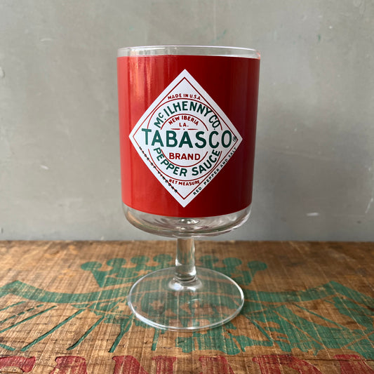 【USA vintage】TABASCO Glass