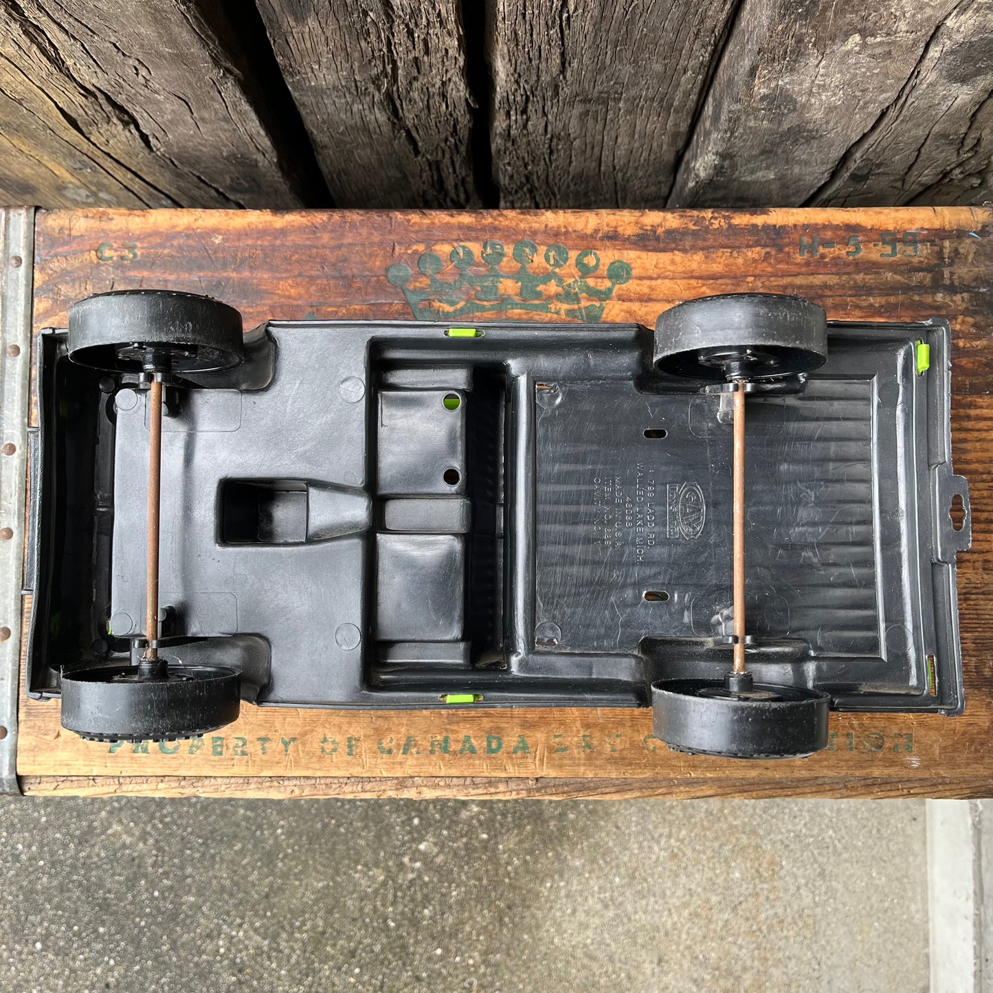 【USA vintage】GAY TOYS INC Plastic Pickup Truck