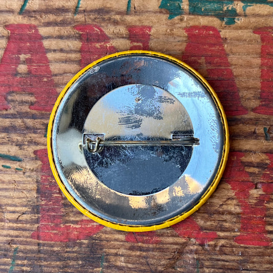 【USA vintage】GOLDEN STATE MACHINERY COMMERCE, CALIF. 缶バッジ