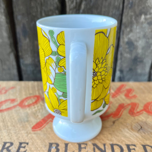 【JPN vintage】Goodwood Floral Pedestal Mug Cup