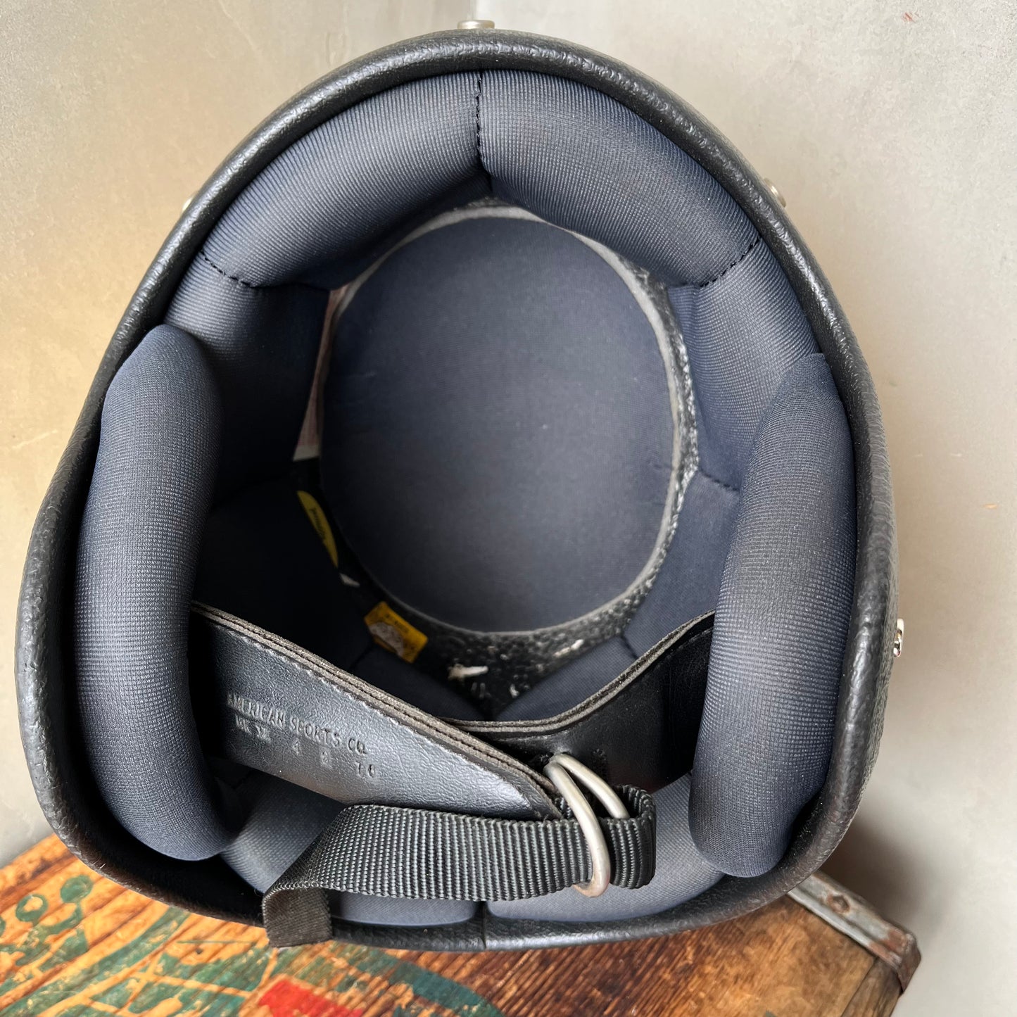 【USA vintage】Jet Helmet Yellow