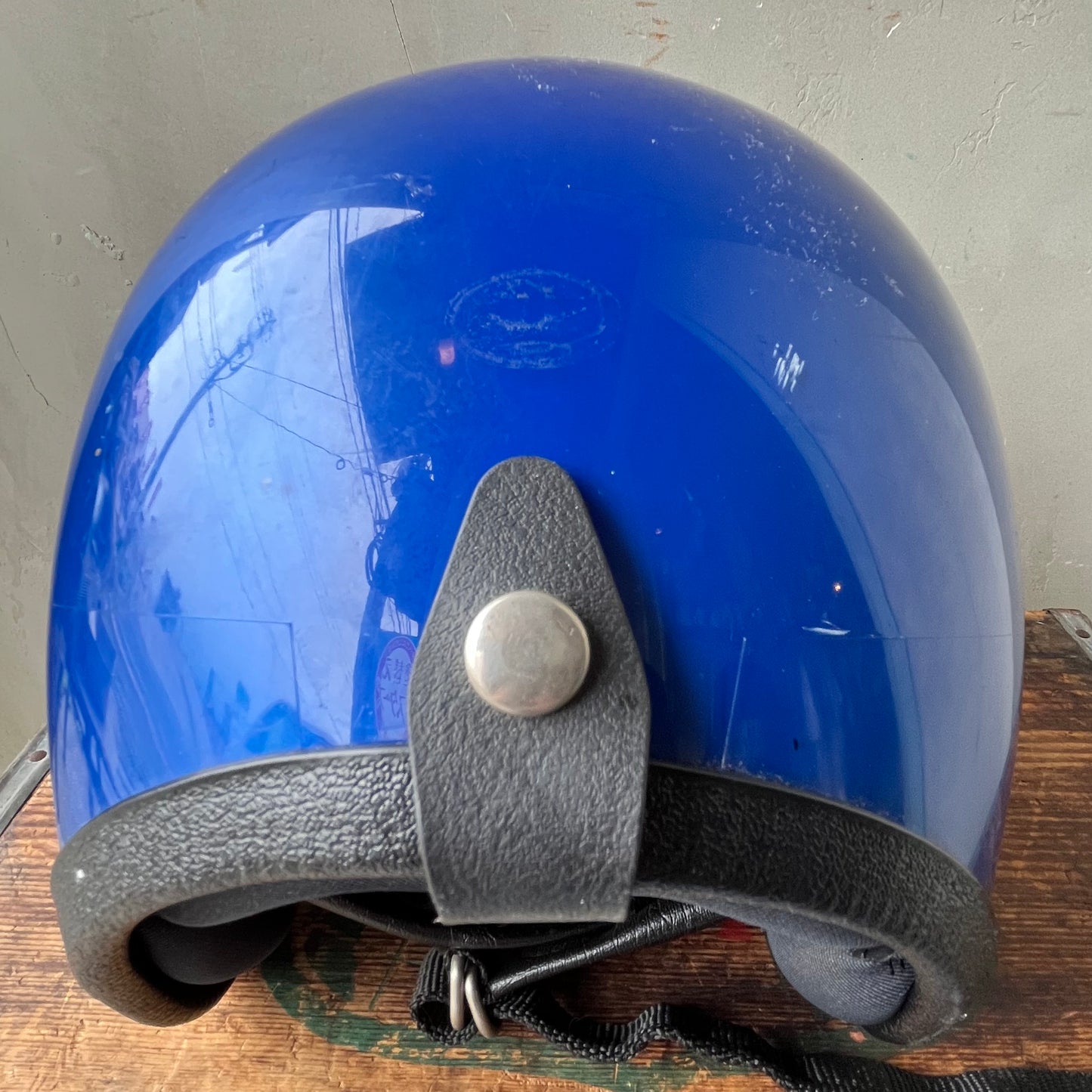 【USA vintage】GRANT Helmet Blue