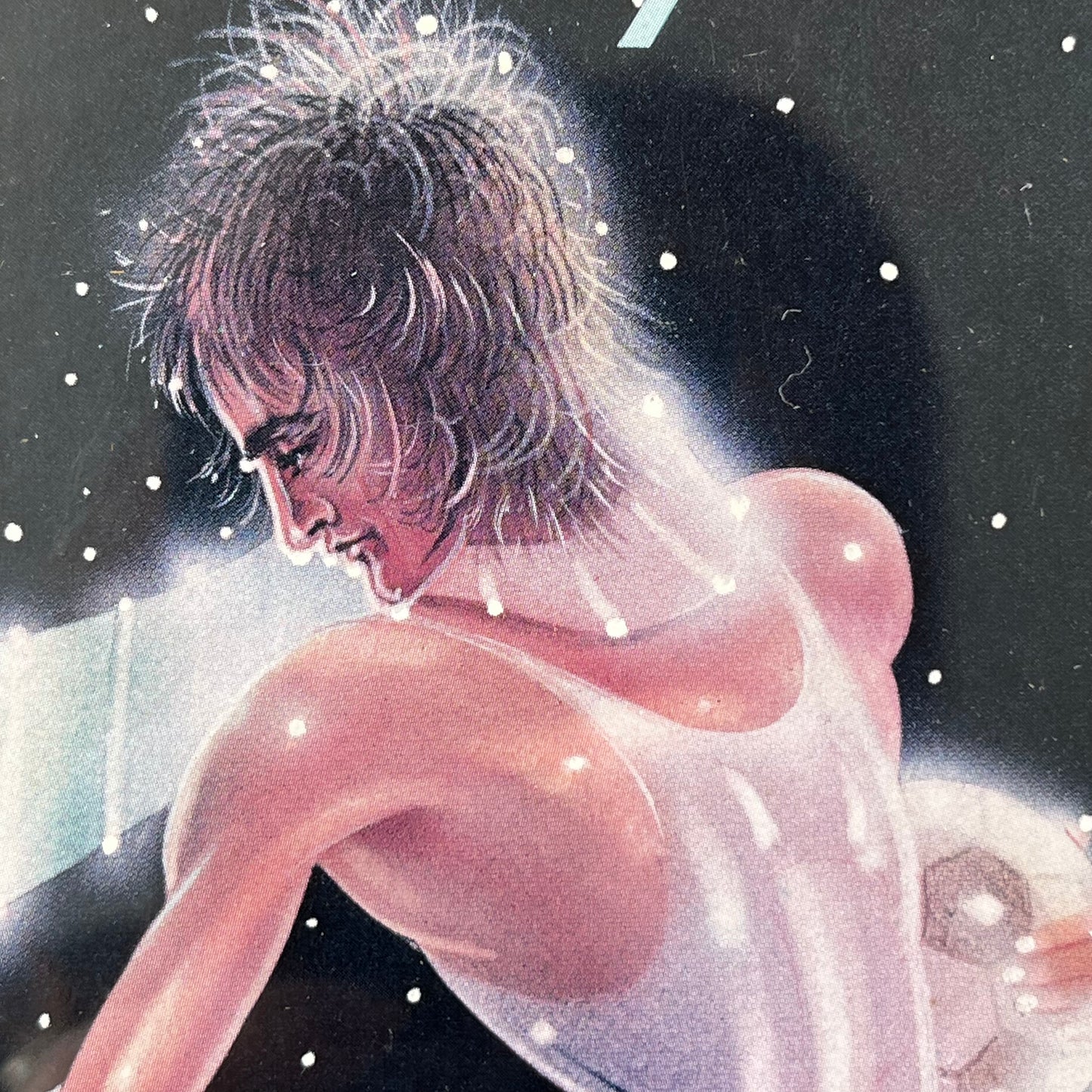 【USA vintage】Rod Stewart “Atlantic Crossing” Art Deco