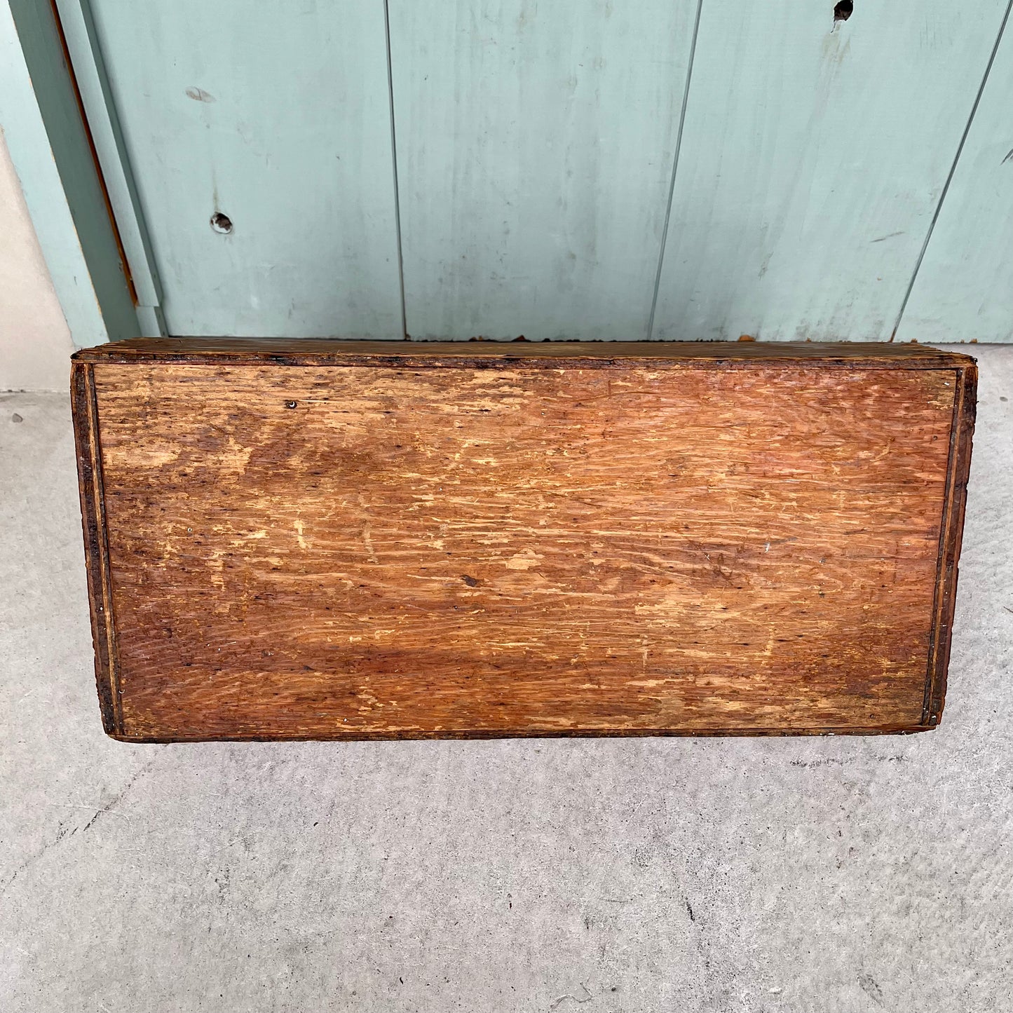 【USA vintage】Wooden Toolbox