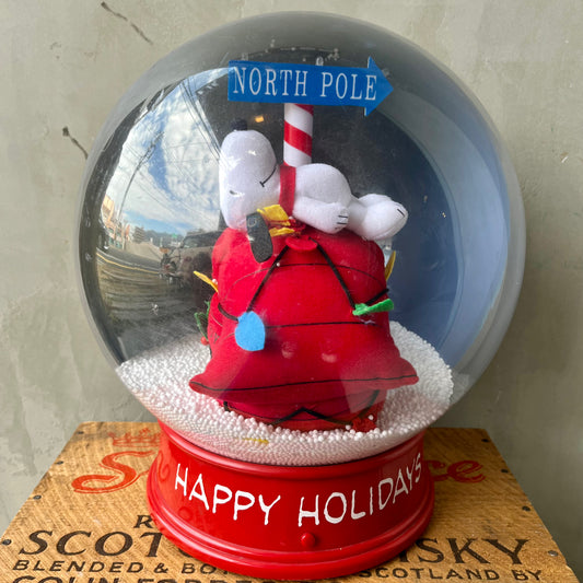 【USA vintage】Snoopy Snow Globe