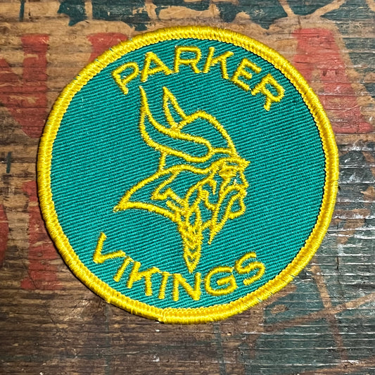 【USA vintage】ワッペン PARKER VIKINGS