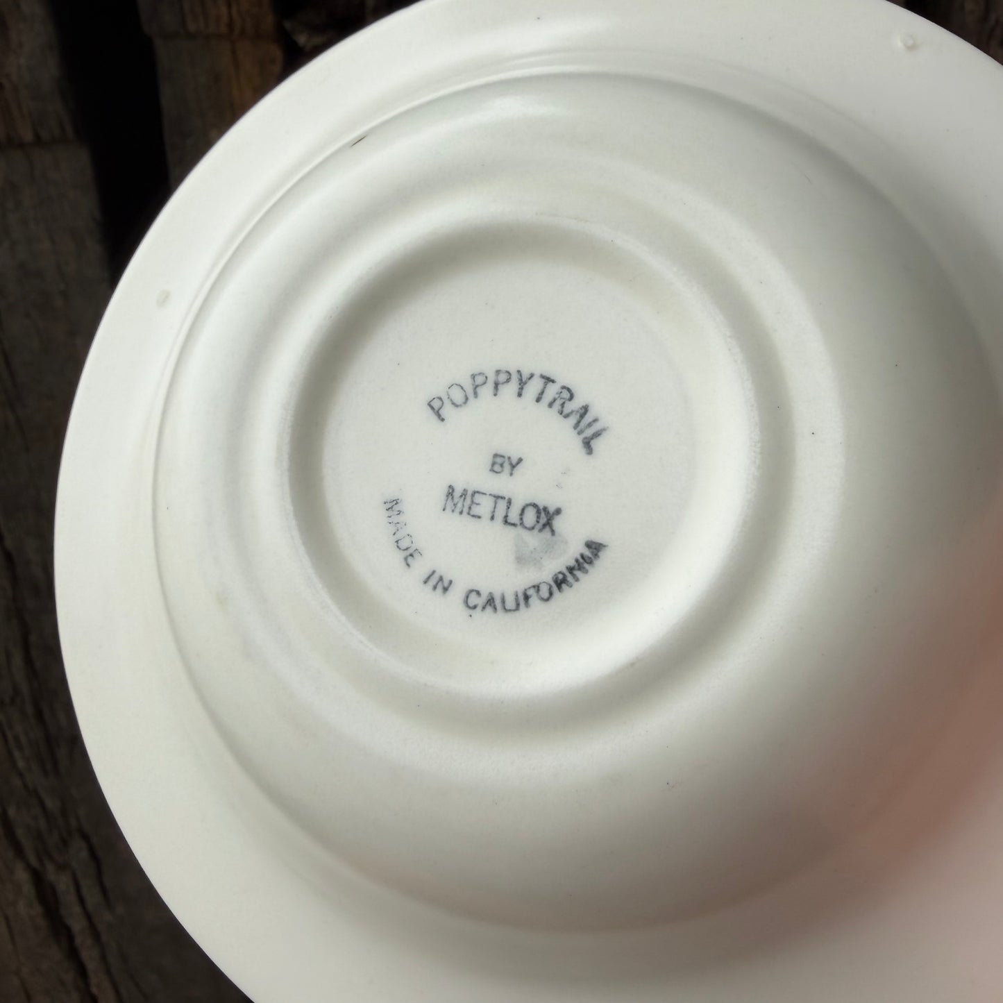 【USA vintage】Metlox Poppytrail California ROOSTER Small Plate