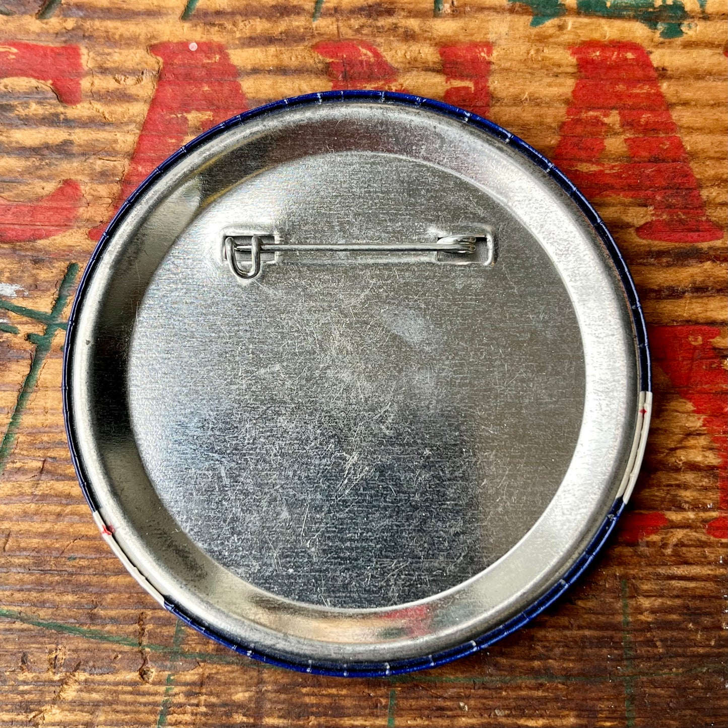 【USA vintage】缶バッジ MIKE CURB GOVERNOR