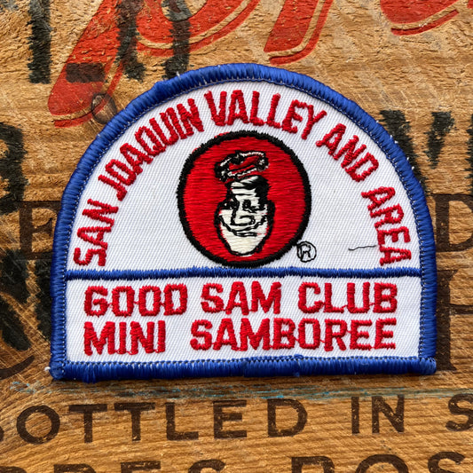 【USA vintage】GOOD SAM CLUB Patch MINI SAMBOREE