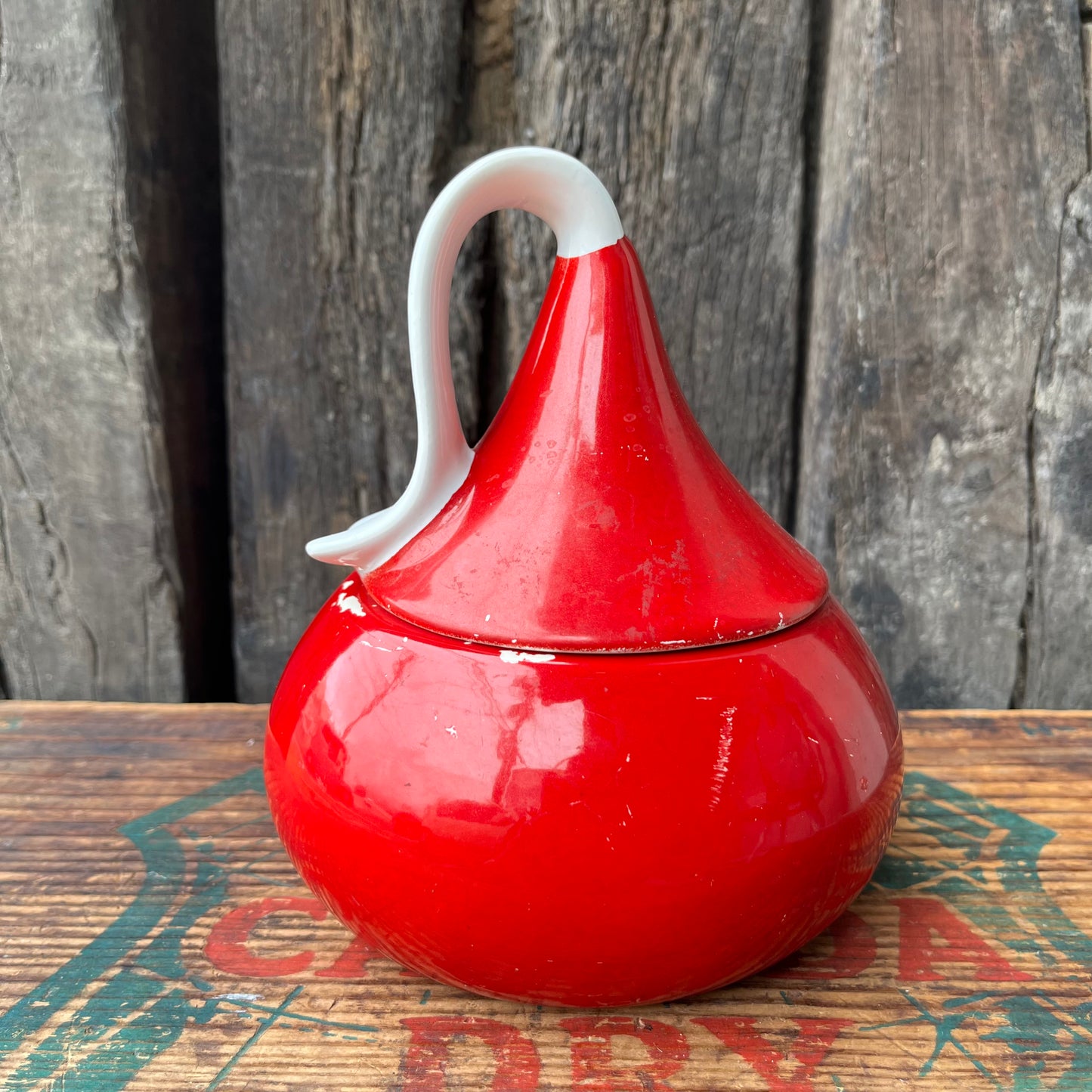 【USA vintage】HERSHEY’S KISSES Candy Dish