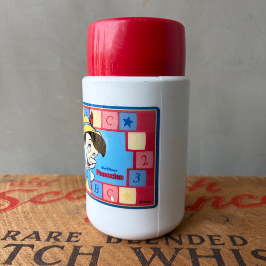 【USA vintage】Thermos Pinocchio Plastic Bottle