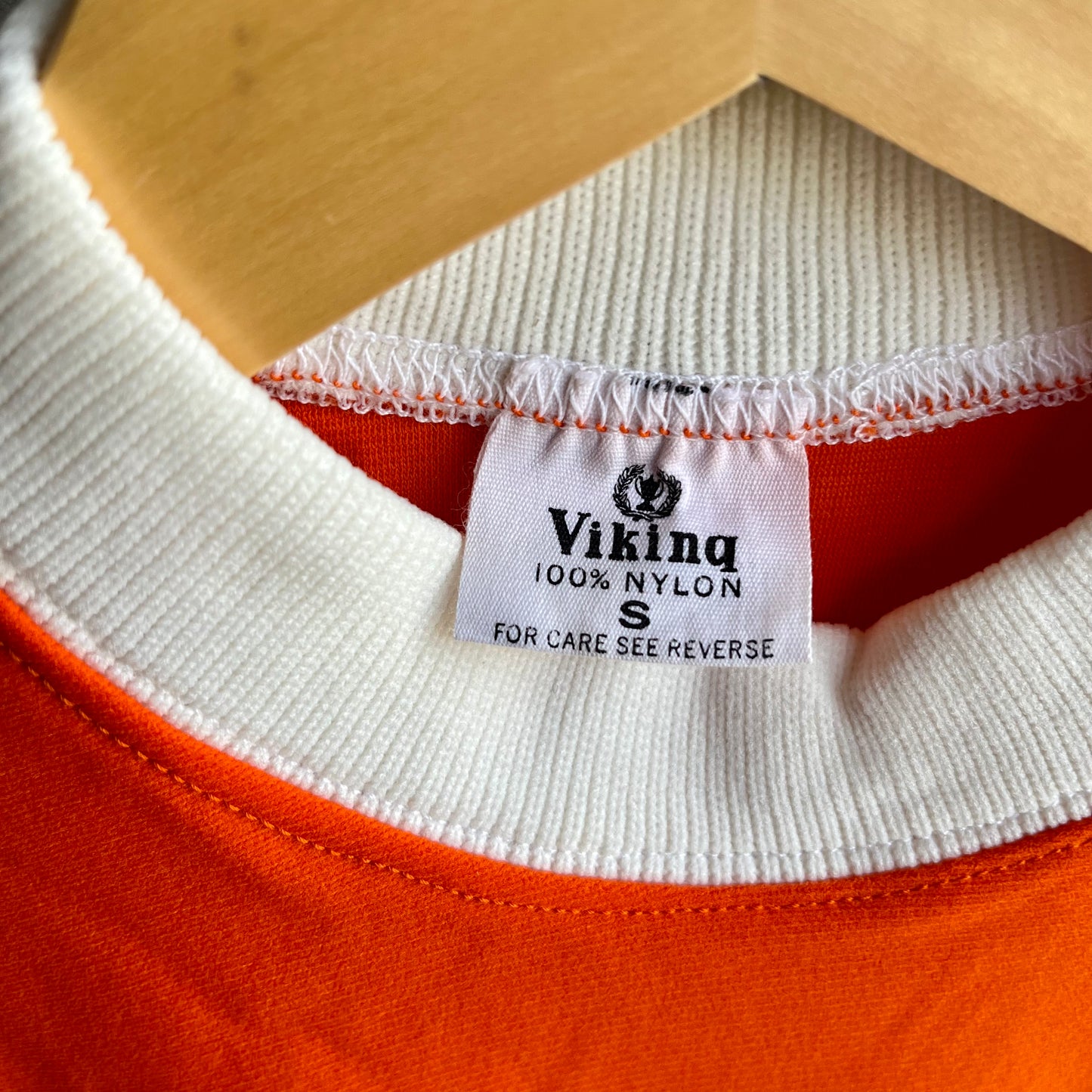 【USA vintage】Viking Motocross T-shirt Orange
