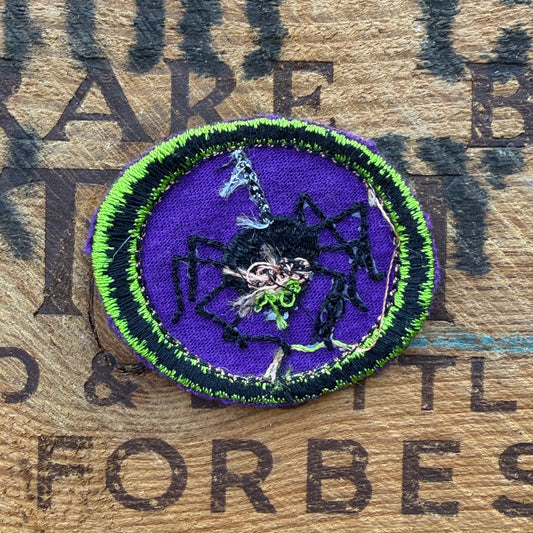 【USA vintage】Halloween Spider Patch