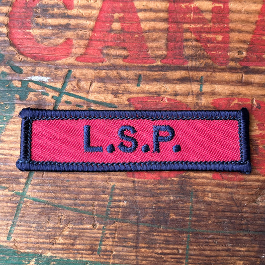 【USA vintage】ワッペン L.S.P.