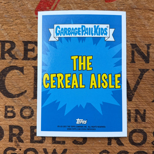 【USA vintage】Garbage Pail Kids SUGARY CRISPEN Trading Card Sticker