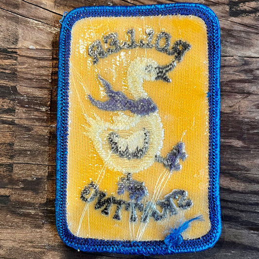 【USA vintage】ワッペン ROLLER SKATING