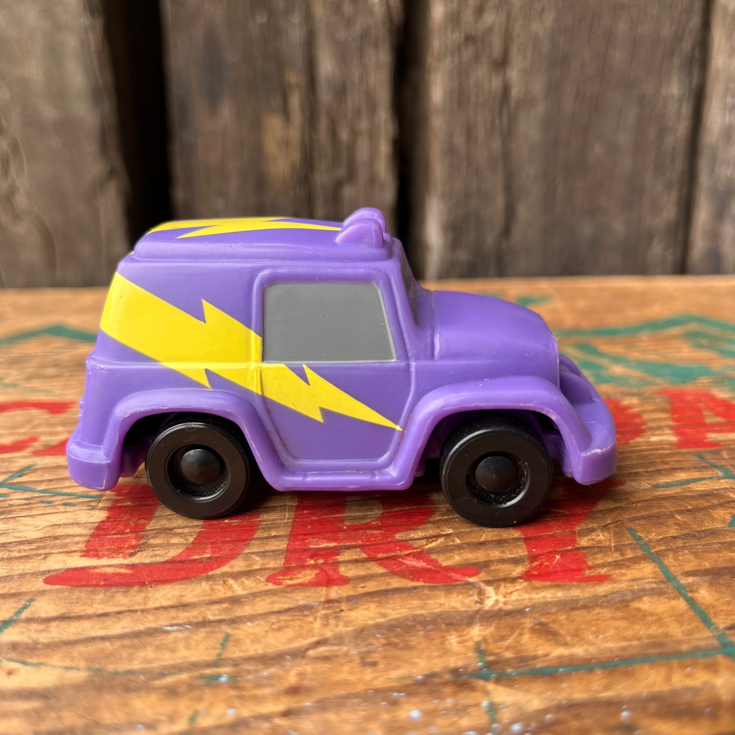 【USA vintage】Carl's Jr. 1994 KEY RACERS Purple Race Car