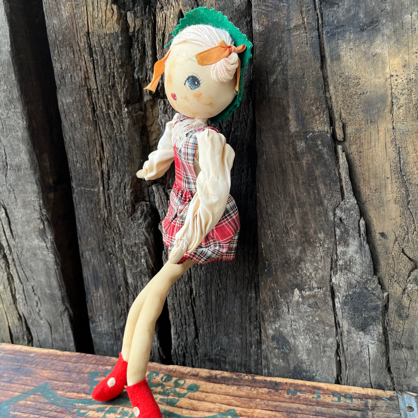 【USA vintage】Pose girl doll