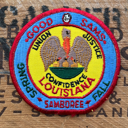 【USA vintage】GOOD SAM CLUB Patch Louisiana