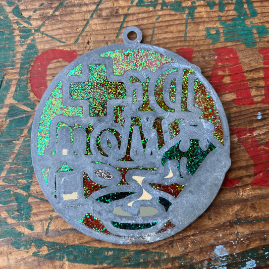 【USA vintage】stained glass Dr. Mom