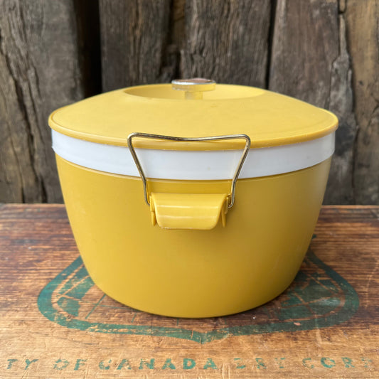 【60s USA vintage】Royal Satin THERM-O-WARE Hot Cold Serving Ice Bucket
