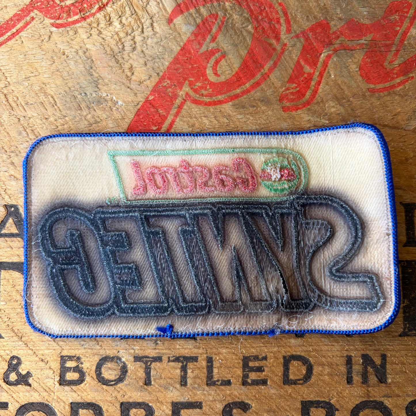 【USA vintage】Castrol SYNTEC Patch