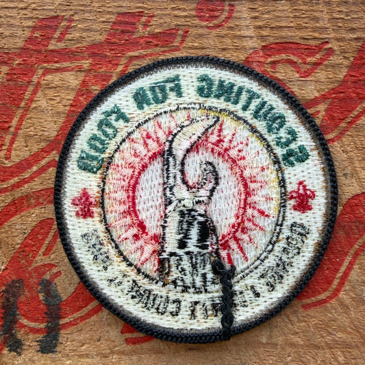 【USA vintage】Boy Scout Scouting For Food Patch