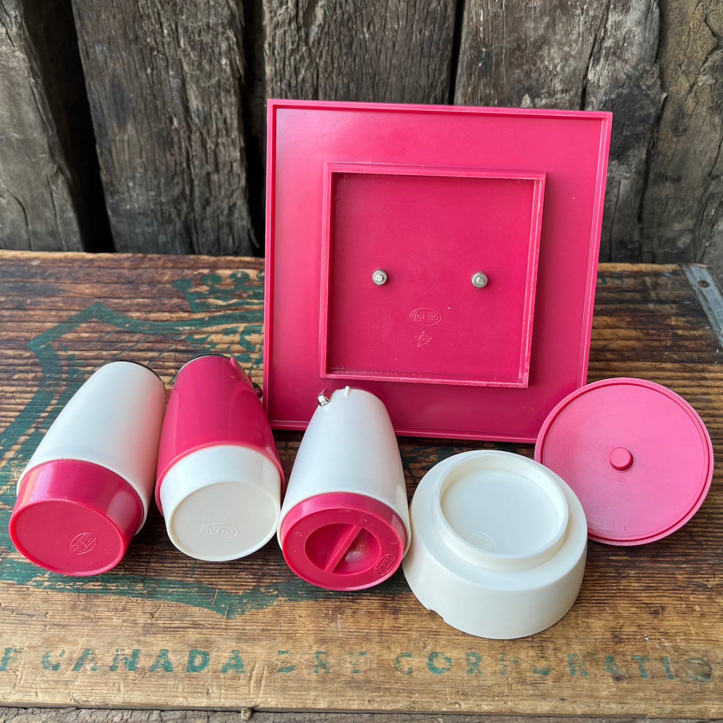 【USA vintage】70s SKS Caster Set