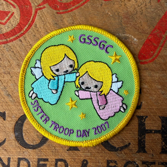 【USA vintage】Girl Scout Patch Sister