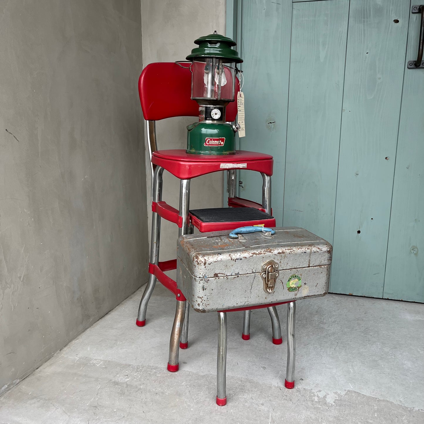 【USA vintage】COSCO Step up chair