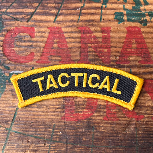 【USA vintage】ワッペン TACTICAL