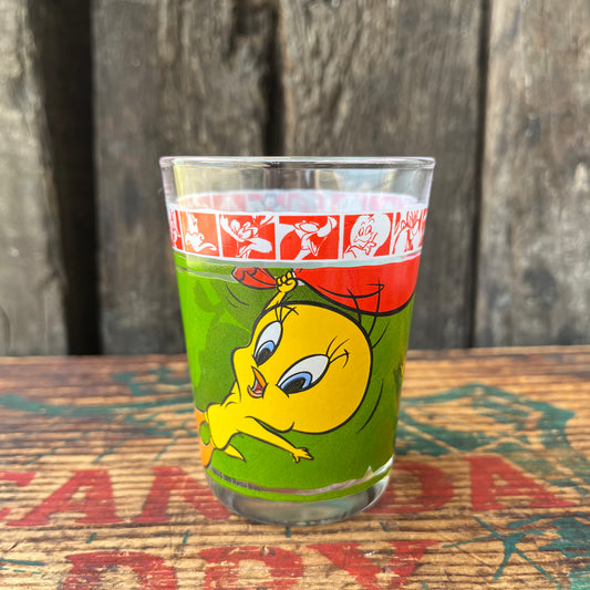 【USA vintage】Looney Tunes Tweety Bird glass