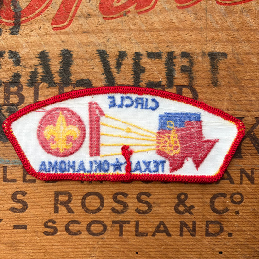 【USA vintage】Boy Scout Texas Oklahoma Patch