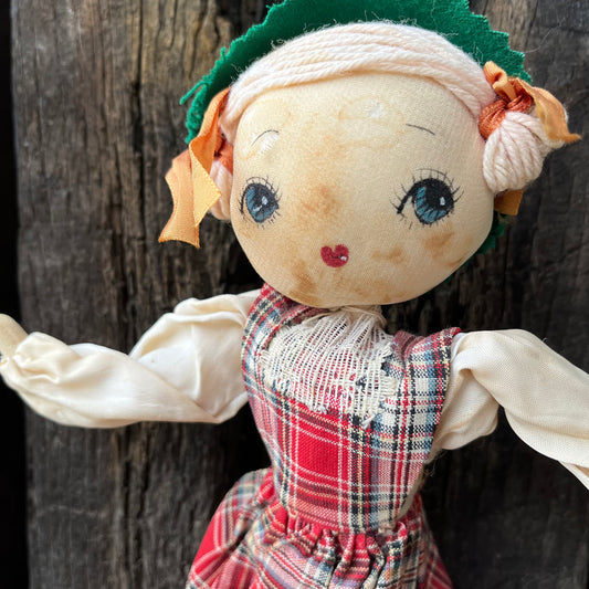 【USA vintage】Pose girl doll