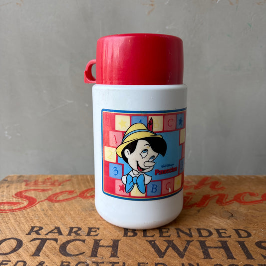【USA vintage】Thermos Pinocchio Plastic Bottle